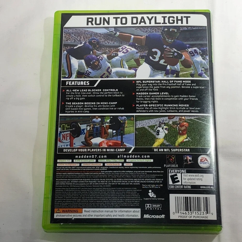 XBOX 360 EA SPORTS xbox 360